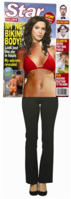 Star Magazine Cover My Bikini Body Adult Costume