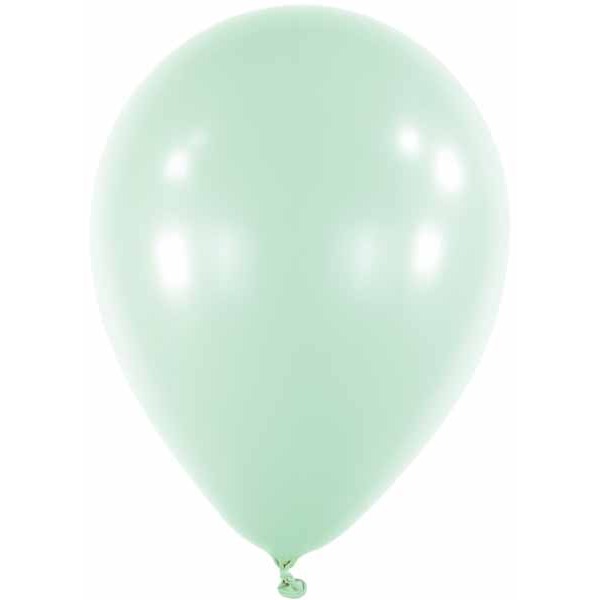 Anagram Mint Green 11 Inch Latex Balloons, 100 Count