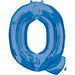 Blue Letter Q Balloon, 32 Inch