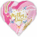 Mother's Day Butterfly 18" Heart Foil Balloon