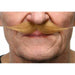 Light Brown Costume Moustache, 14 x 2.5 cm