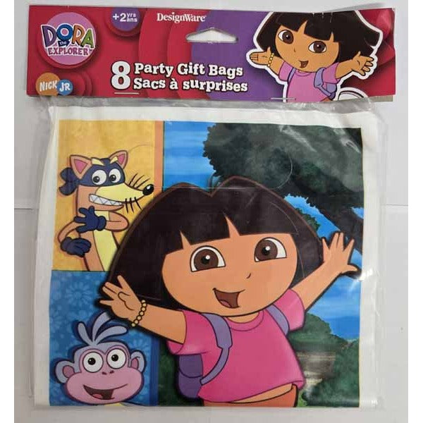 9"X6" DORA & FRIENDS LOOT BAGS 8PK/6CS