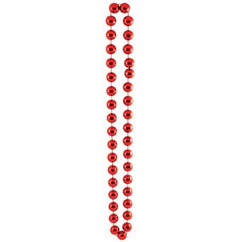 Red Jumbo Party Beads