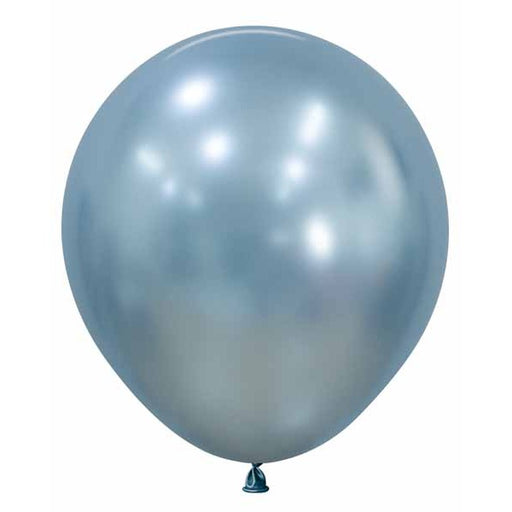 Sempertex Silk Arctic Blue 18-Inch Latex Balloons, 25 Count