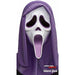 Purple Ghost Face Glitter Mask