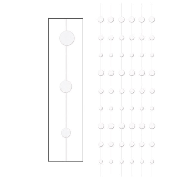 White Dot Stringers, 6 Pack