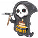 25-Inch Grim Reaper Birthday Cake Foil Balloon