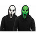 Alien Spawn Grey Light-Up Adult Mask