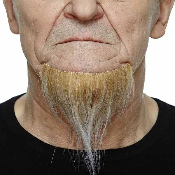 Blonde and White Costume Beard, 12 x 10.5 cm
