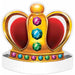 King & Queen Plastic Crown Headband
