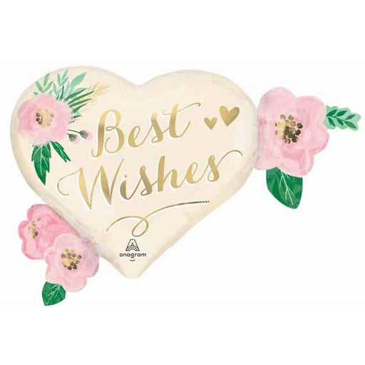 Natural Wedding 27" Shaped Foil Balloon