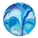 Blue Macro Marble 16" Orbz Foil Balloon