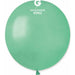 Gemar 19-Inch Metallic Aquamarine Latex Balloons, 25 Count