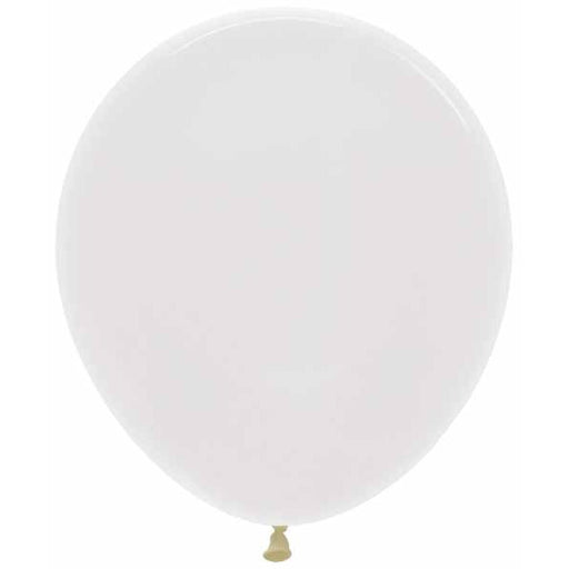 Sempertex Crystal Clear 18-Inch Latex Balloons, 25 Count
