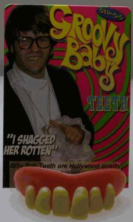 Billy Bob Groovy Baby Austin Powers Novelty Teeth