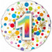 18-Inch Number 1 Foil Balloon, 1 Count