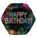 Let's Glow Crazy Happy Birthday 23-Inch Foil Balloon