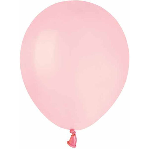 Gemar 5" Powder Pink #107 Latex Balloons, 100 Count