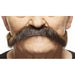 MOUSTACHE BROWN/RED 29 CM X 7 CM