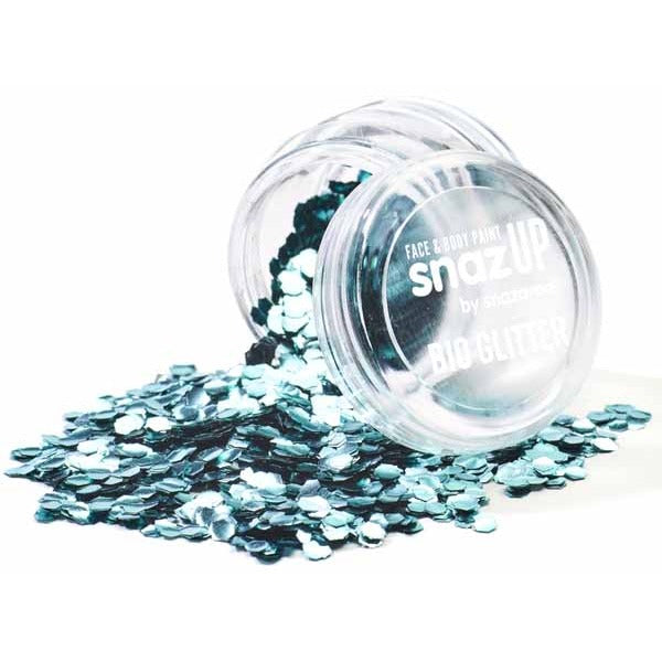 SNAZAROO BIO GLITTER CHUNKY SKY BLUE