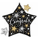 29-Inch Congrats Stars Foil Balloon