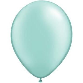 QUALATEX 16" PEARL MINT GREEN 50/BAG