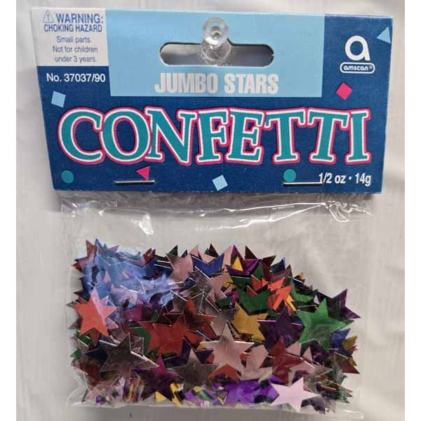 Multicolour Jumbo Star Confetti