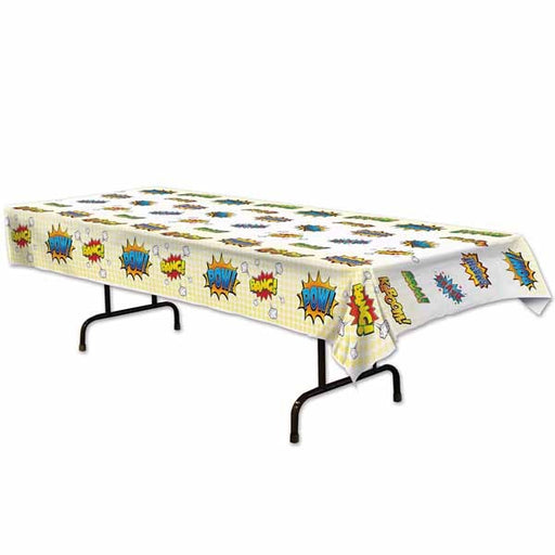 Hero Plastic Table Cover, 1 Count