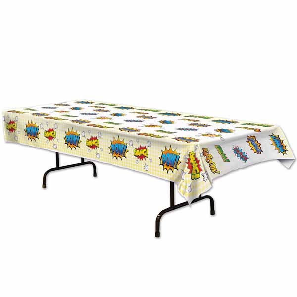 Hero Plastic Table Cover, 1 Count
