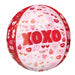 Valentine's Vibes 16-Inch Orbz Foil Balloon