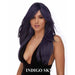 Moonlight Costume Wig in Indigo Sky