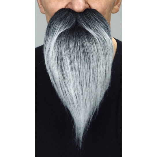 BEARD BLACK/GREY 14.5 CM X 27 CM