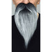 BEARD BLACK/GREY 14.5 CM X 27 CM