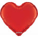 PRIMA RED HEART 9" FOIL 6/PKGD