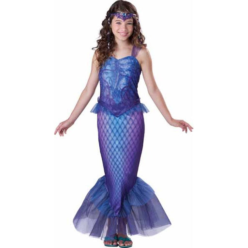 Déguisement de sirène mystérieuse pour fille, grande taille (12-14 ans)