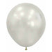 Sempertex Silk Oyster White 18-Inch Latex Balloons, 25 Pack