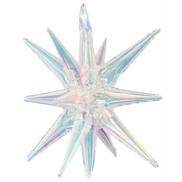 DecoChamp 22" Iridescent Starburst Foil Balloon