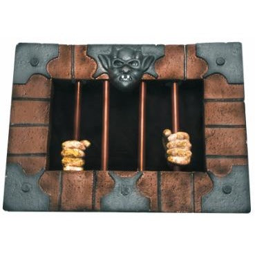 Moving Hands Prisoner Animated Halloween Decoration