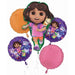 Dora the Explorer Foil Balloon Bouquet