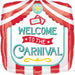 Carnival 18-Inch Square Foil Balloon