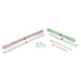 24-Inch Balloon Twist Straws in Assorted Colours, 100 Count