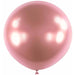 24-Inch Satin Luxe Flamingo Latex Balloons, 4-Pack