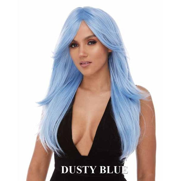 Moonlight Wig in Dusty Blue