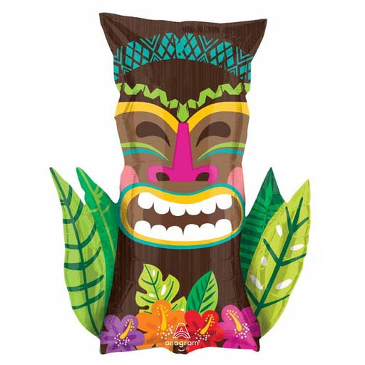Vintage Tiki Shaped Foil Balloon