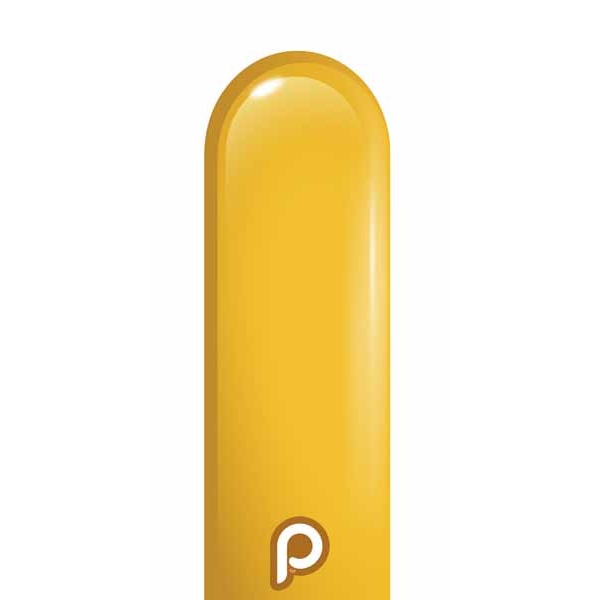 Prima Mango 260 Latex Modelling Balloons, 50 Pack