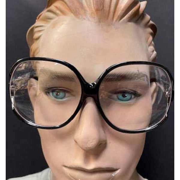 Large Frame Clear Lens Costume Glasses, 12 Pairs