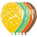 Sempertex 11-Inch Assorted Dinosaur Latex Balloons, 50 Count