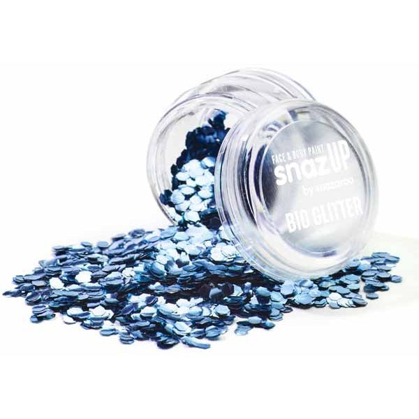 SNAZAROO BIO GLITTER CHUNKY OCEAN BLUE