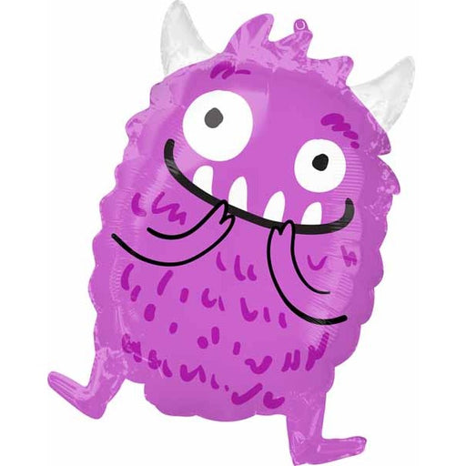 Happy Little Monster 18-Inch Junior Shape Foil Balloon