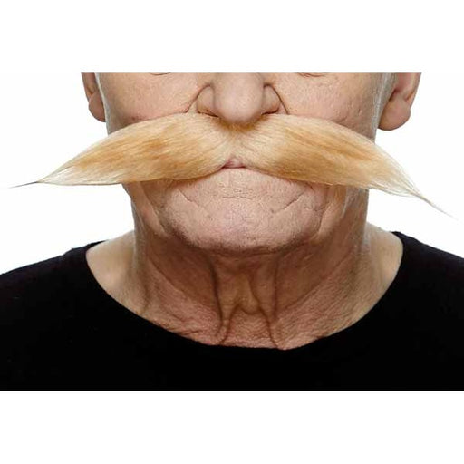 Blonde Costume Moustache, 25 x 3.5 cm